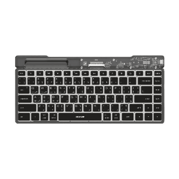 Green Lion Transparent Keyboard Scissor Foot Structure - Black