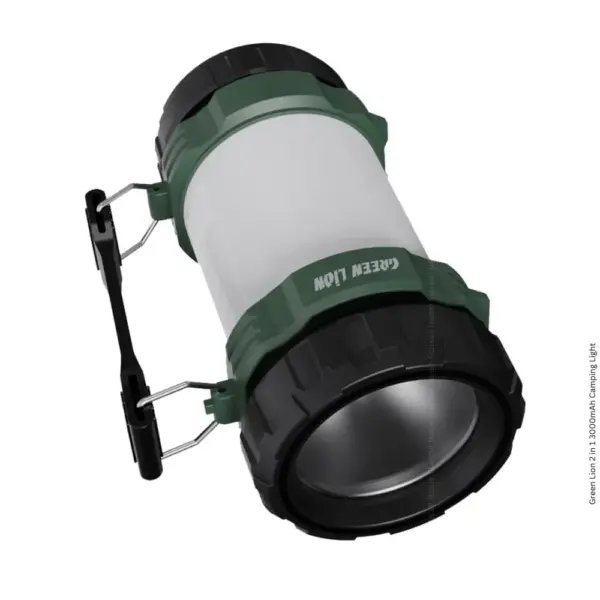 Green Lion 2 in 1 Camping Light 3000 mAh 500lmUniversal