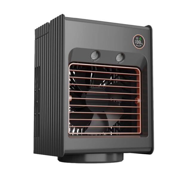 Porodo Lifestyle Air & Mist Portable Cooling Fan With Night Light