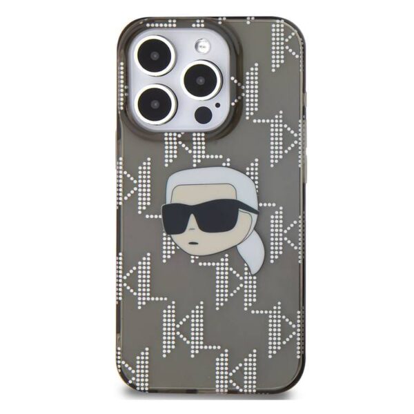 Karl Lagerfeld IML Hard Case Electroplated Monogram Design Karl Case