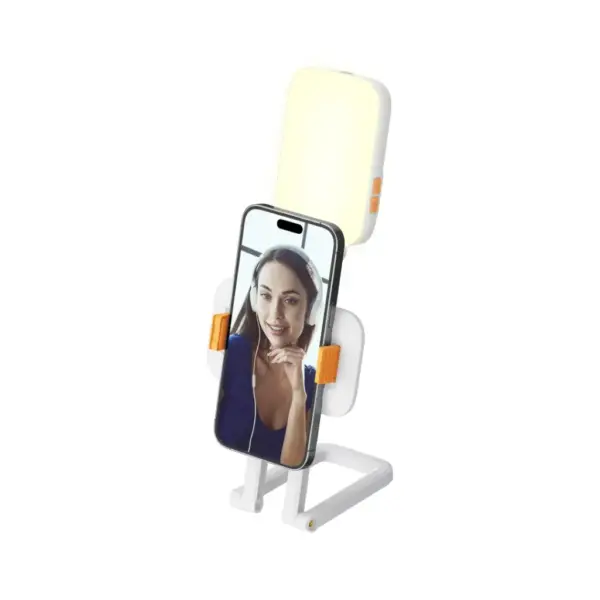 Porodo Lifestyle Phone Stand Fill Light - Black