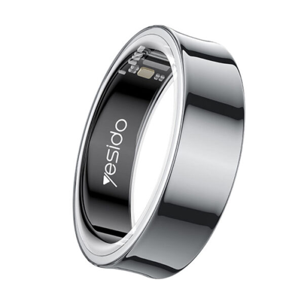 Yesido IO32 Health Ring Temp, HR, BP, female health 63mm, Black